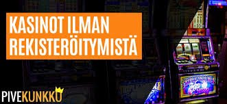 Suomikasino Ilman Rekisteröitymistä Pelaa Helpommin!